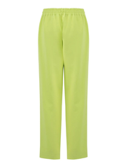 Elastic Waistband 7/8 Trousers, Lime Green