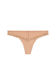 4M Sheer Emotion Tanga, Beige