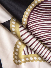 Alona's Spring Midi Dress, Multicolor Nude