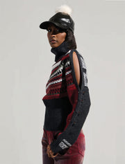 Après Color Block Printed Sweater, Multicolor