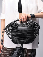Architectural Coast Bag, Black