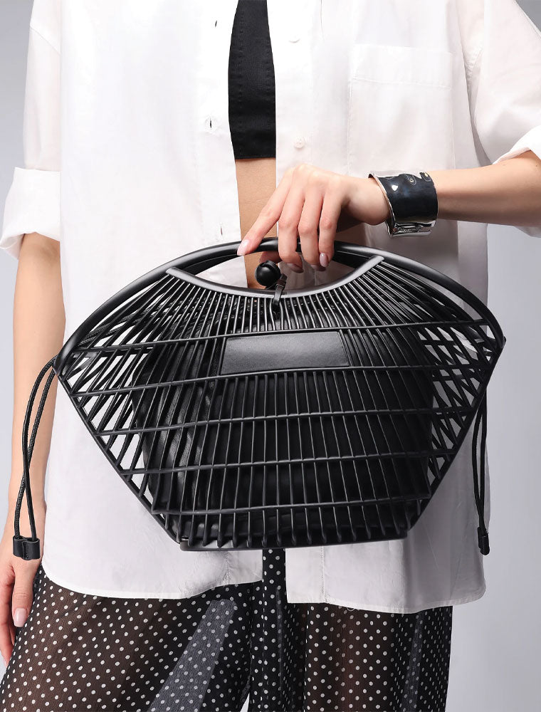 Architectural Coast Bag, Black