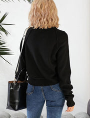 Casual Papin Sweater, Black