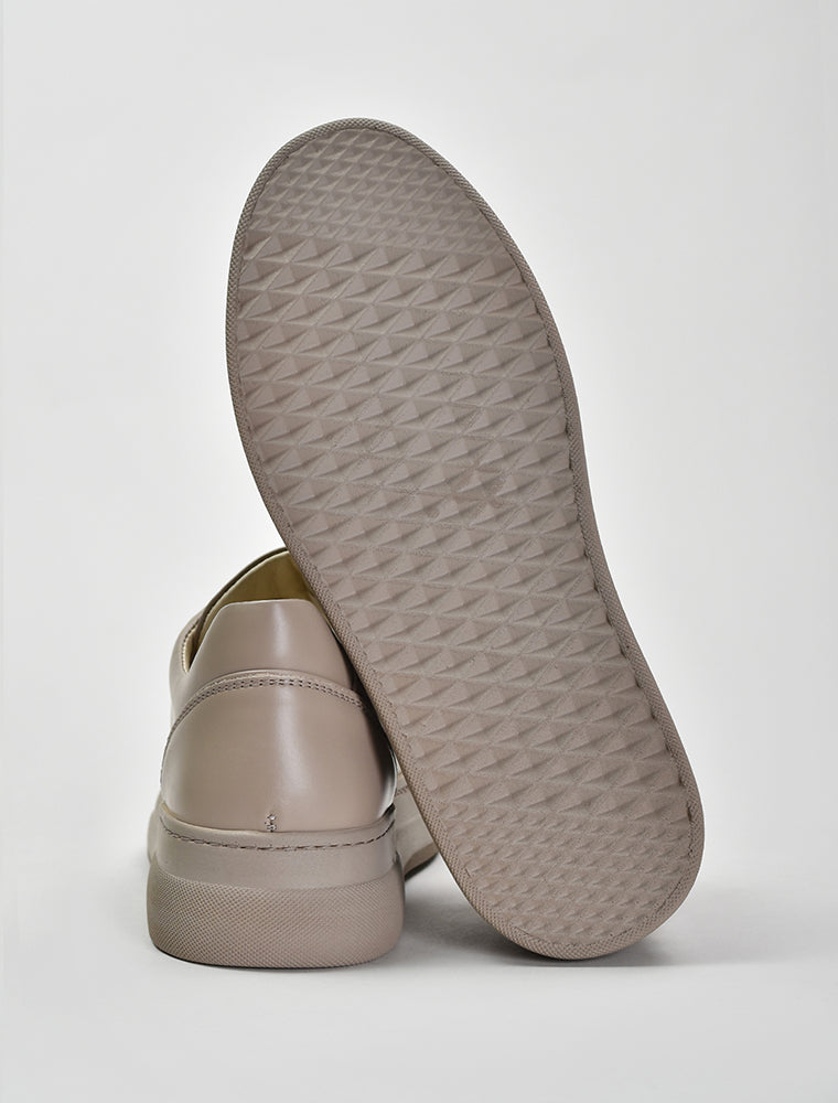 Classic Almond Toe Sneakers, Taupe