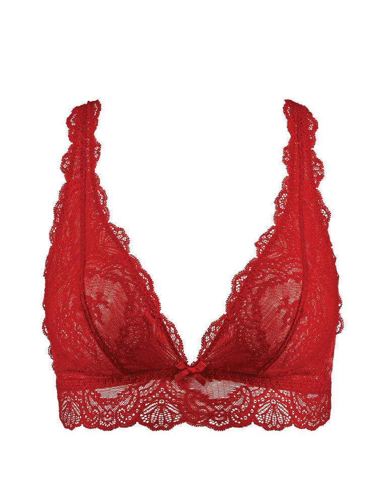 Danse Des Sens Bralette Irresistible, Red