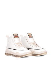 Fashion Hi-Top Sneakers, Off-White