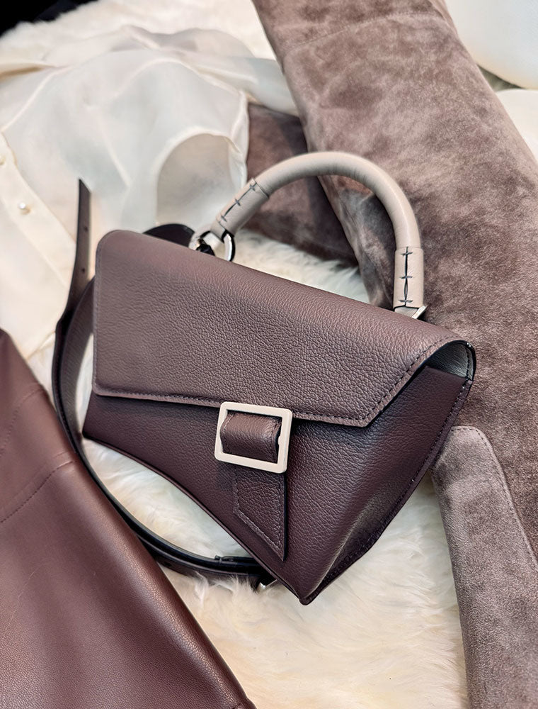 Genuine Cowhide 3 in 1 Bag, Brown