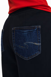 Indigo Fusion Denim Jogger, Black