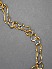 Liquid Lucite Ripple Necklace