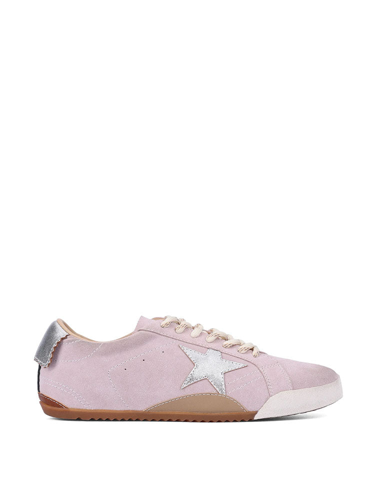 Low Top Star Sneakers, Lilac