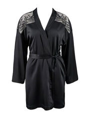 Midnight Whisper Kimono Noir, Black