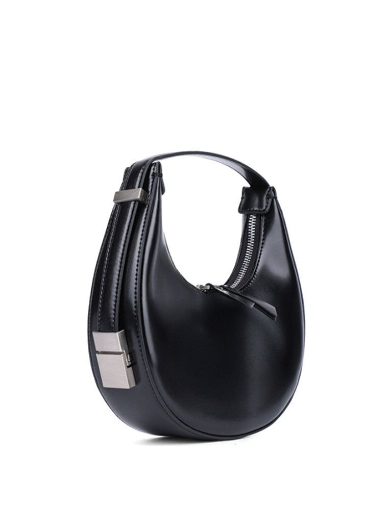 "Mini" Purse with Adjustable Straps, Black