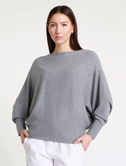 Mylah Batwing Sweater, Charcoal