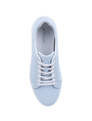 Perforated Sneakers, Light Blue