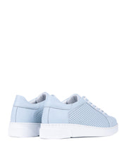 Perforated Sneakers, Light Blue