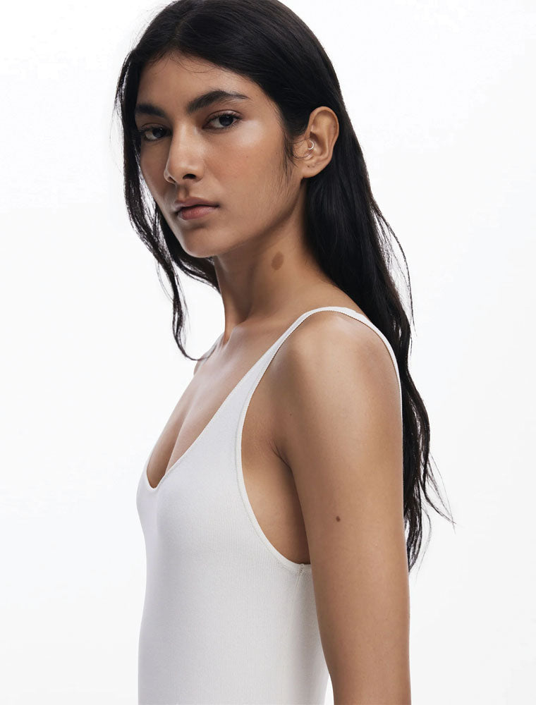 Santorini Crochet Midi Dress, Off-White