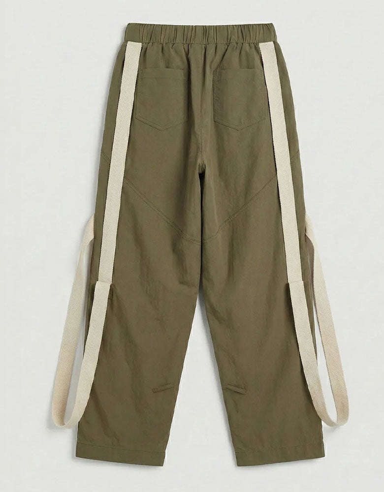 Strappy Jogger, Army Green