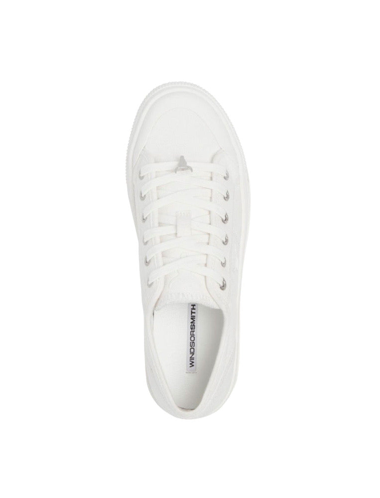 WindsorSmith Platform Sneakers, Off-White