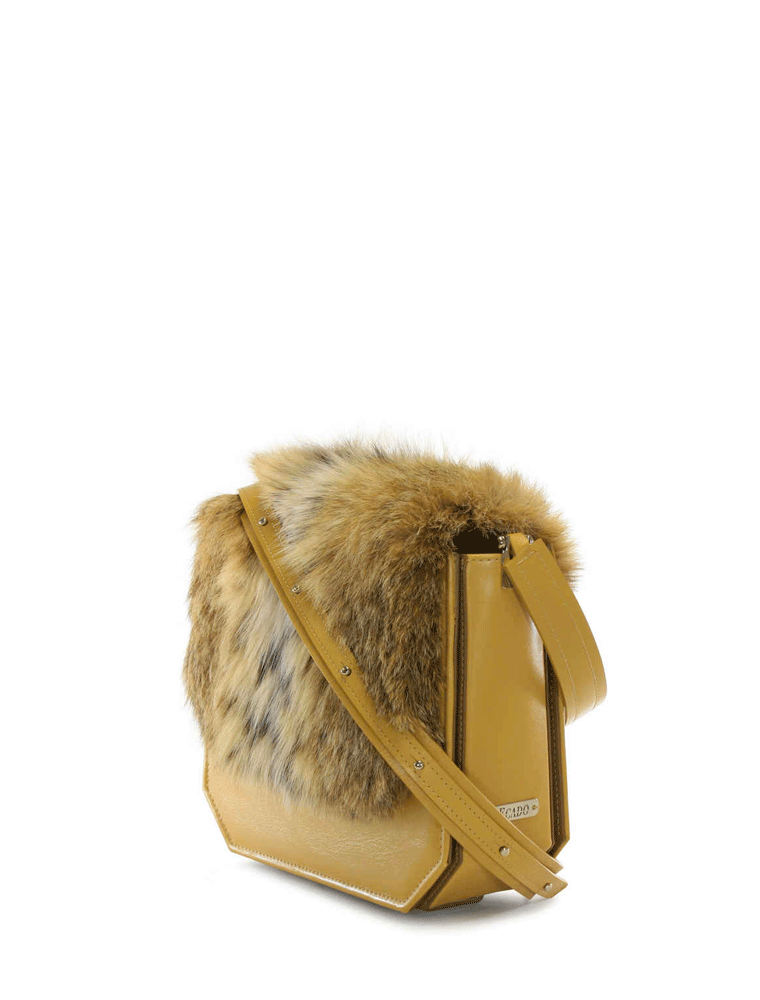Bobcat Radiant Clutch Bag, Light Brown