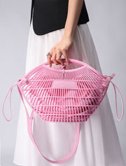 Architectural Coast Bag, Bubblegum Pink
